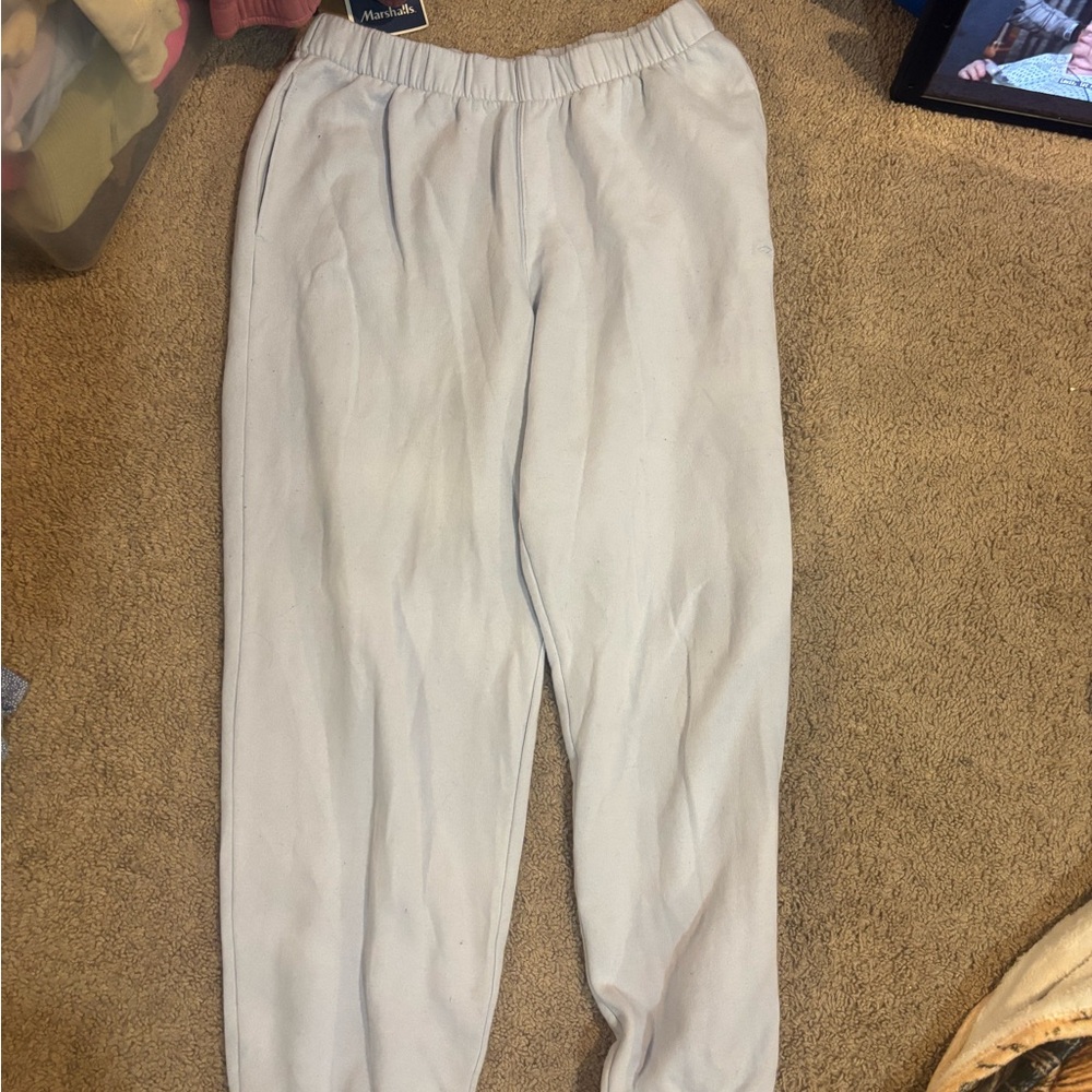Light blue holister sweatpants